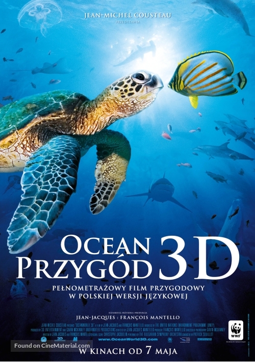 OceanWorld 3D - Polish Movie Poster