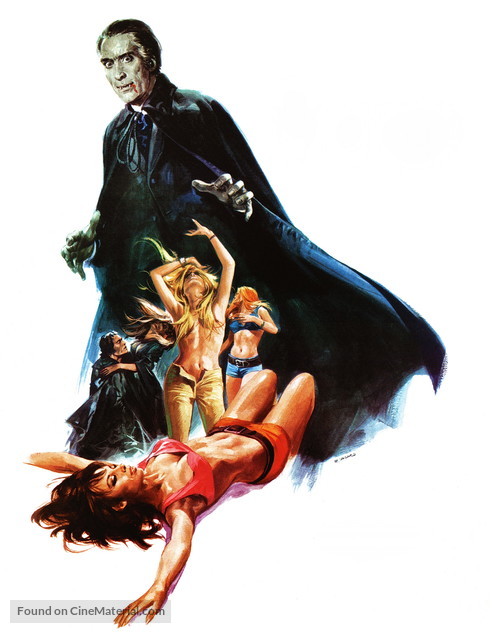 Dracula A.D. 1972 - Key art