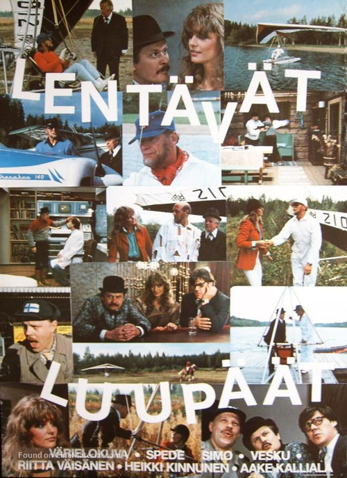 Lent&auml;v&auml;t luup&auml;&auml;t - Finnish Movie Poster