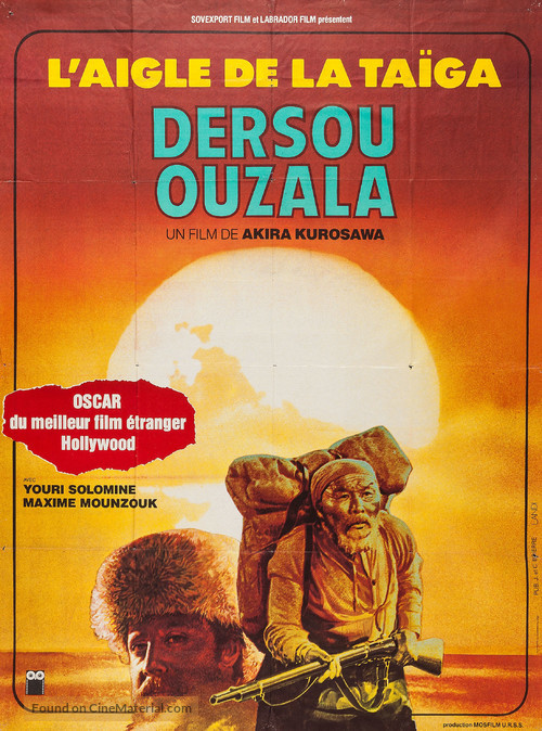 Dersu Uzala - French Movie Poster