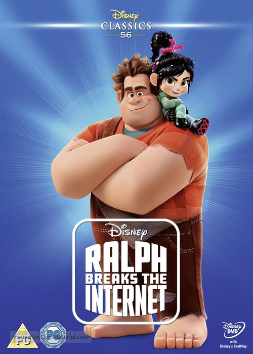 Ralph Breaks the Internet - British DVD movie cover