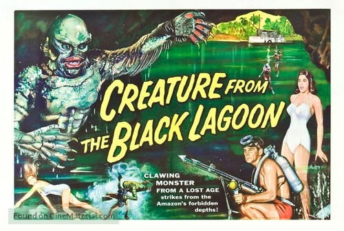 Creature from the Black Lagoon - Movie Poster