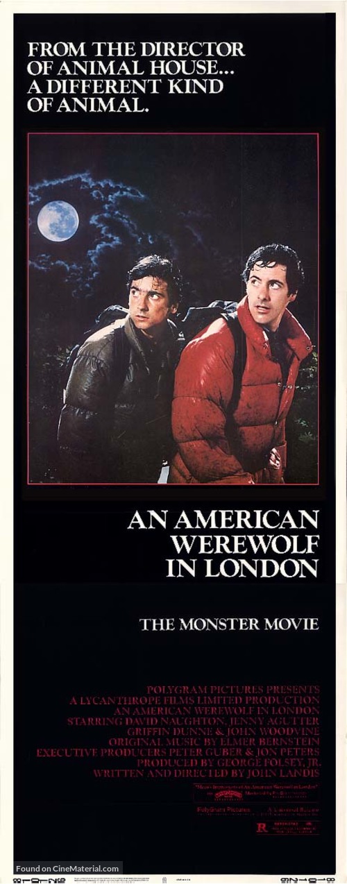 An American Werewolf In London 1981 Movie Poster