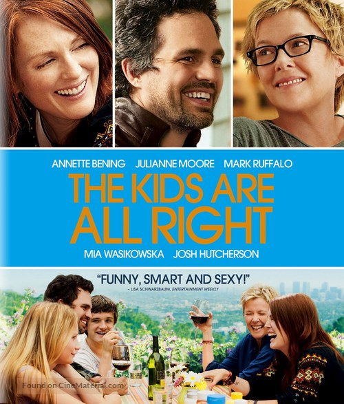 The Kids Are All Right - Blu-Ray movie cover