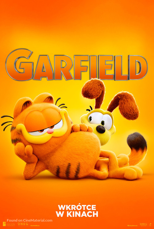 The Garfield Movie - Polish Movie Poster