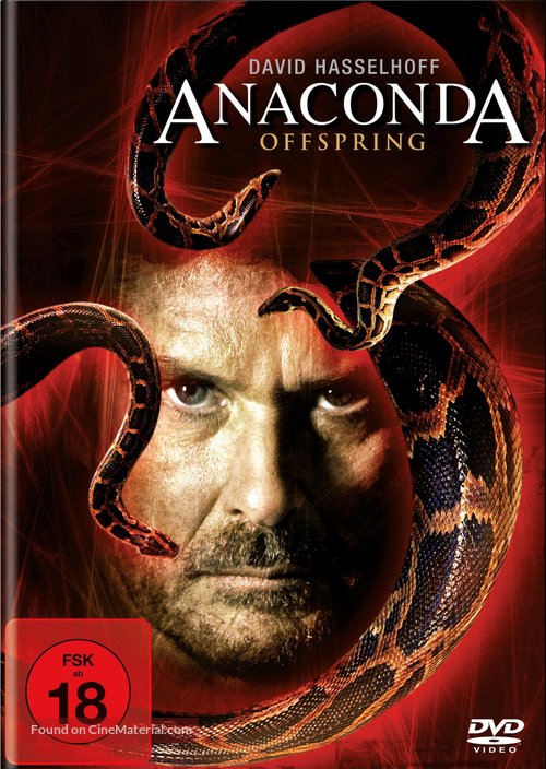 Anaconda III - German DVD movie cover