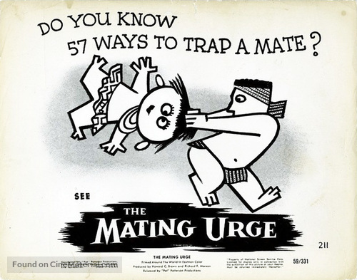 The Mating Urge - Movie Poster