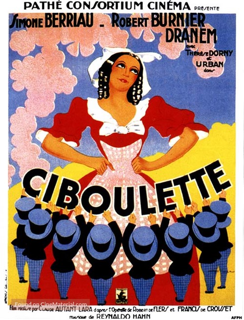 Ciboulette - French Movie Poster