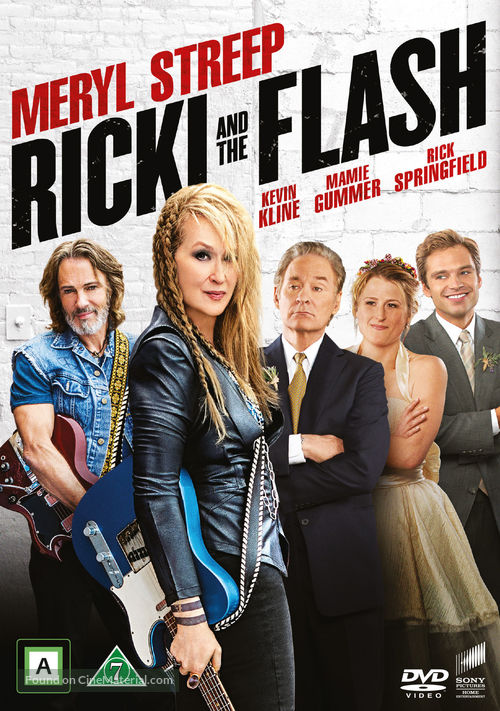 Ricki and the Flash - Danish DVD movie cover