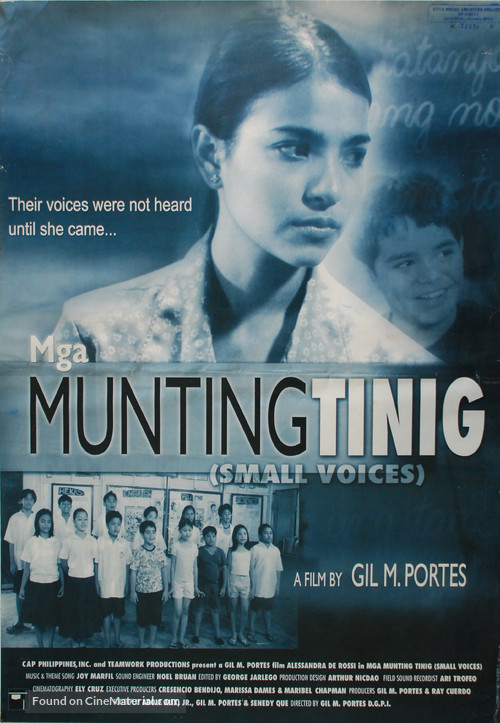 Mga munting tinig - Philippine Movie Poster