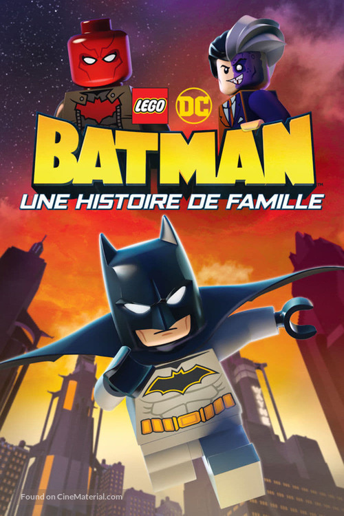 LEGO DC: Batman - Family Matters - French DVD movie cover