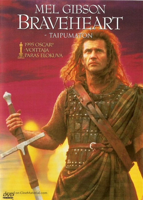 Braveheart - Finnish DVD movie cover