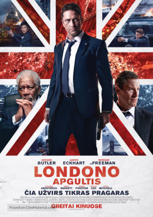 London Has Fallen - Lithuanian Movie Poster