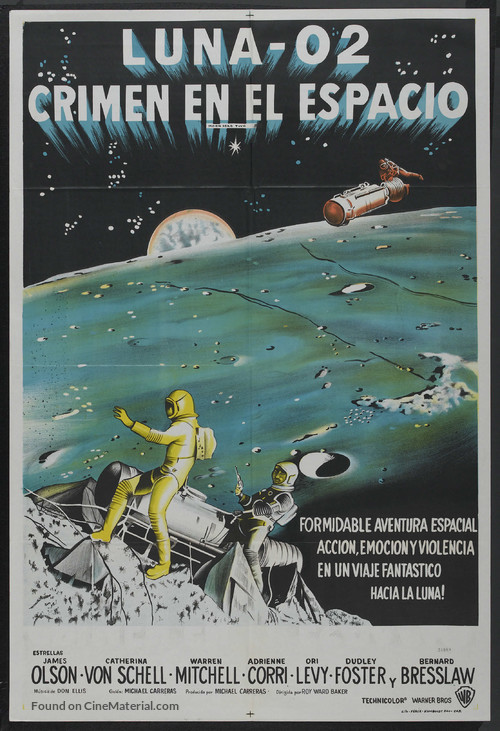 Moon Zero Two - Argentinian Movie Poster