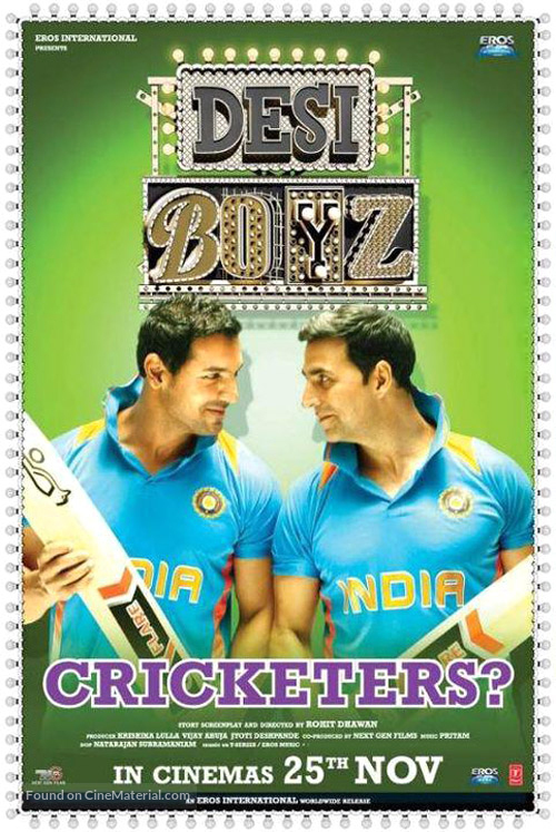 Desi Boyz - Indian Movie Poster