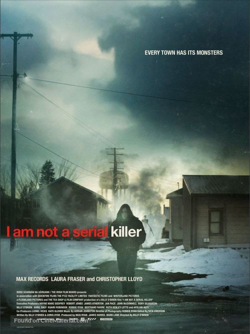 I Am Not a Serial Killer - Irish Movie Poster