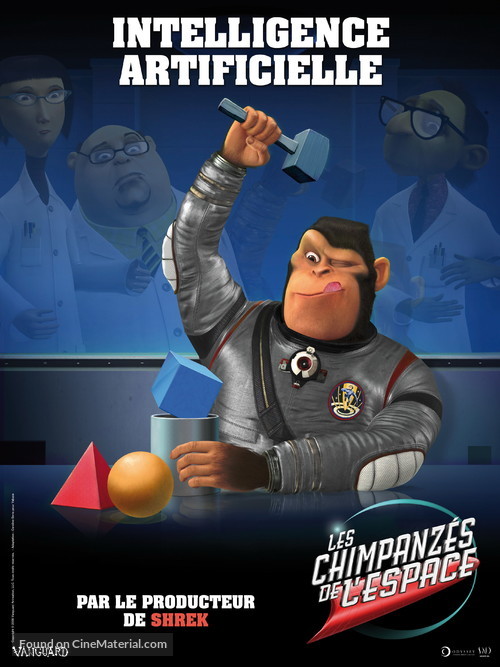 Space Chimps - French Movie Poster