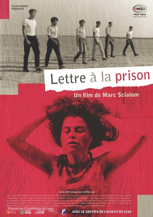 Lettre &agrave; la Prison - French Movie Poster