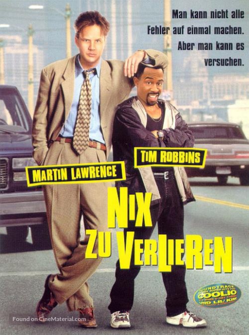 Nothing To Lose - German Movie Cover