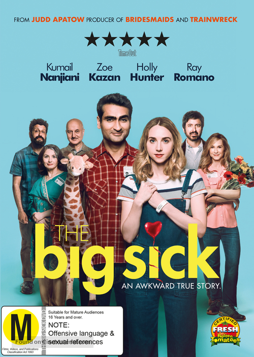 The Big Sick - New Zealand DVD movie cover