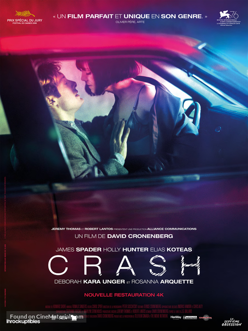Crash - French Re-release movie poster