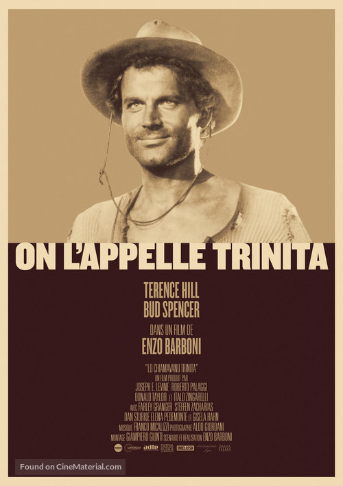 Lo chiamavano Trinit&agrave; - French Re-release movie poster