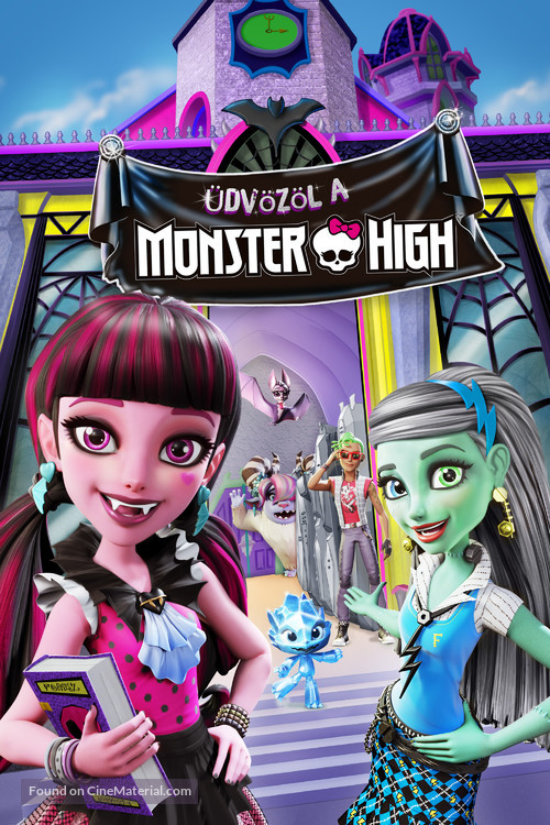 Monster High: Welcome to Monster High - Hungarian Movie Cover