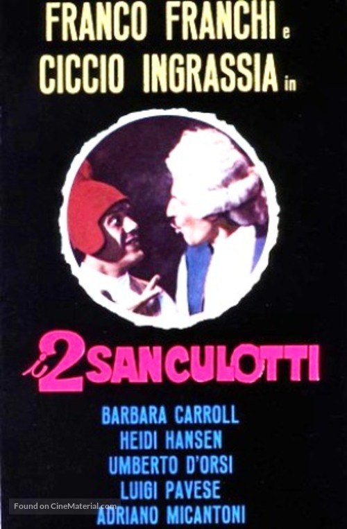 I due sanculotti - Italian VHS movie cover