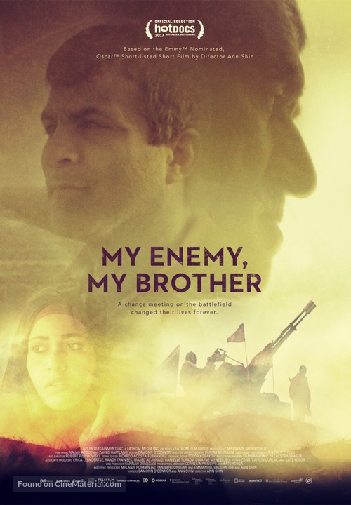 My Enemy, My Brother - Canadian Movie Poster