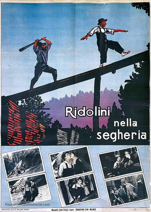 The Sawmill - Italian Movie Poster