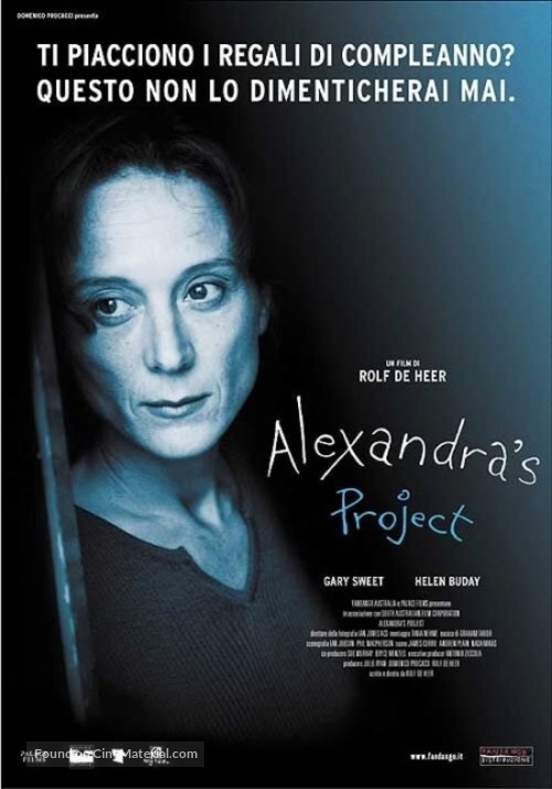 Alexandra&#039;s Project - Italian Movie Poster