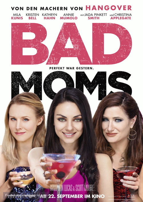 Bad Moms - German Movie Poster