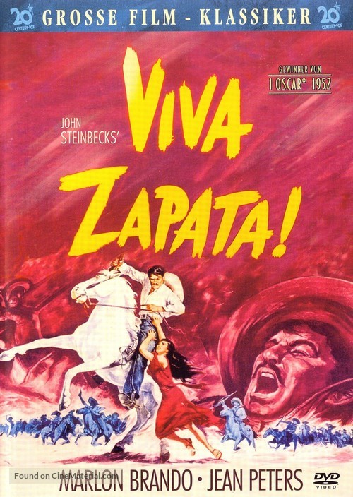 Viva Zapata! - German DVD movie cover