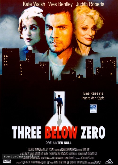 Three Below Zero - German Movie Poster