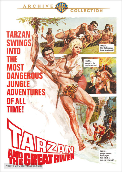 Tarzan and the Great River - Movie Cover