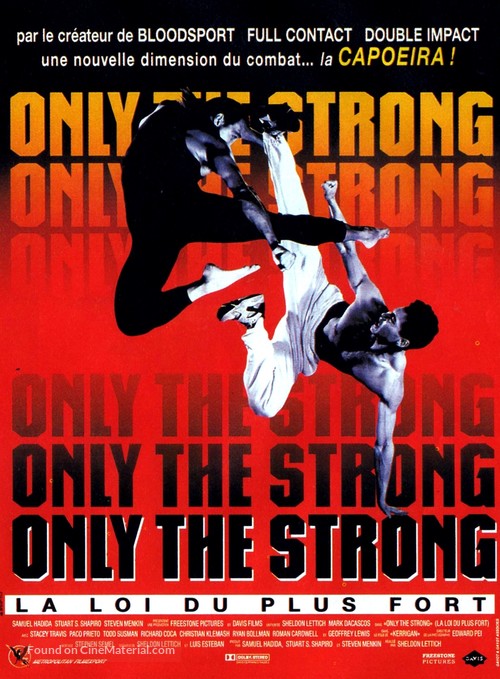 Only the Strong - French Movie Poster
