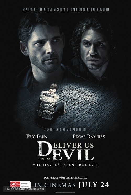 Deliver Us from Evil - Australian Movie Poster