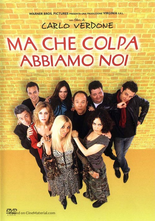 Ma che colpa abbiamo noi - Italian DVD movie cover