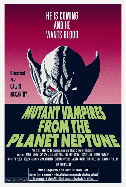 Mutant Vampires from the Planet Neptune - Movie Poster