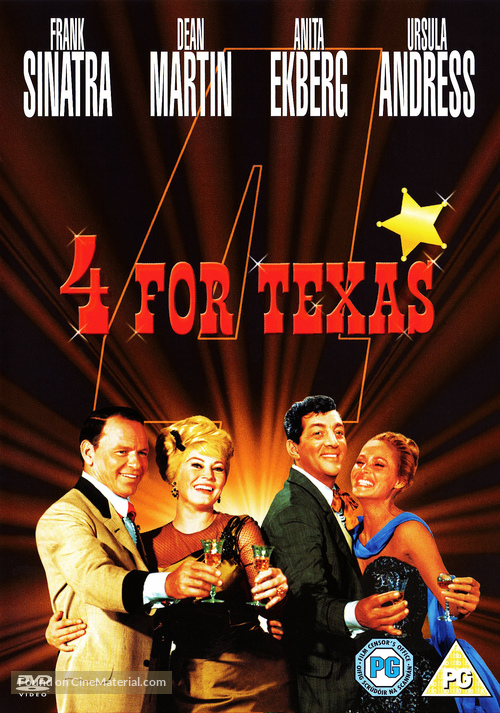 4 for Texas - British Movie Cover