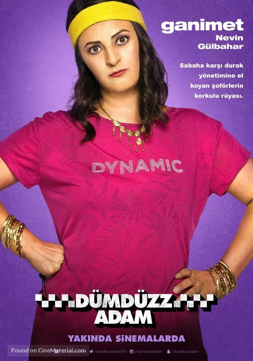 D&uuml;md&uuml;zz Adam - Turkish Movie Poster