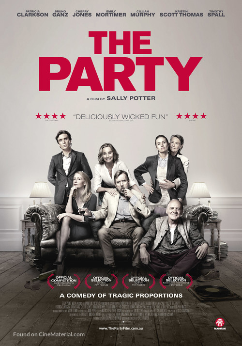 The Party - Australian Movie Poster
