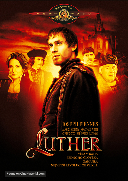 Luther - Czech DVD movie cover