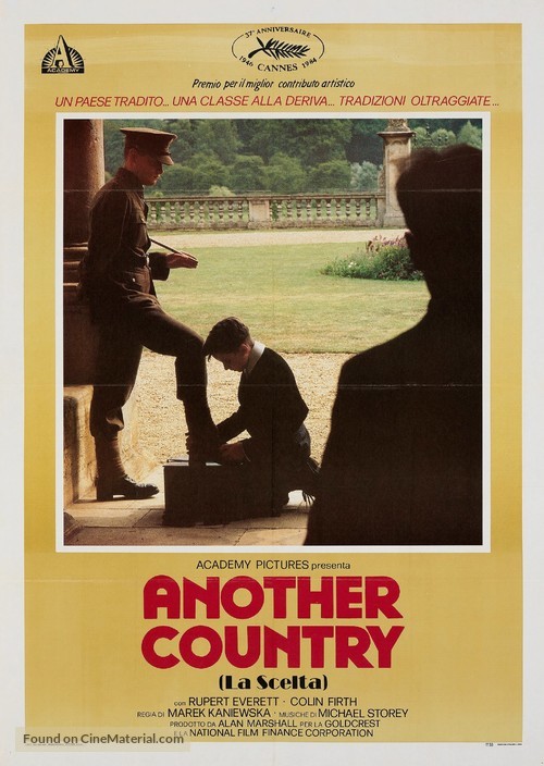 Another Country - Italian Movie Poster