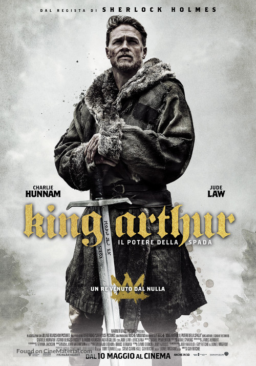 King Arthur: Legend of the Sword - Italian Movie Poster
