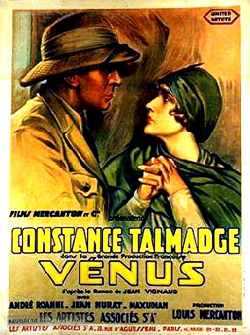 V&eacute;nus - French Movie Poster