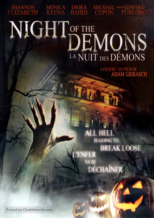 Night of the Demons - Canadian DVD movie cover