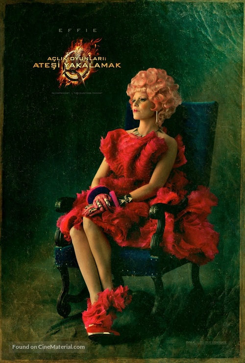 The Hunger Games: Catching Fire - Turkish Movie Poster