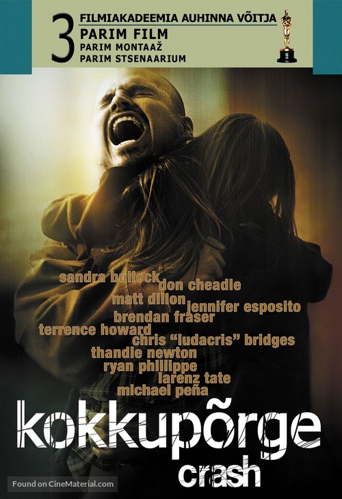 Crash - Estonian DVD movie cover