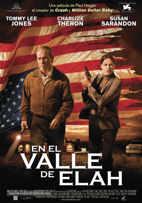 In the Valley of Elah - Spanish Movie Poster